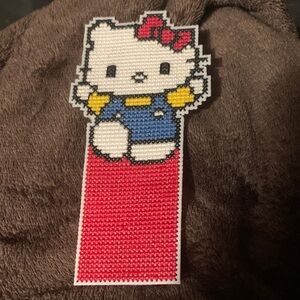 Cute Character Bookmark - Red and Blue